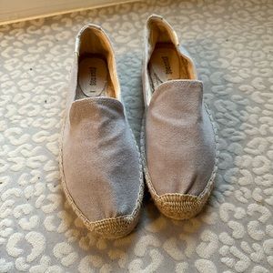 Soludos Platform Espadrille piadra grey NWOT